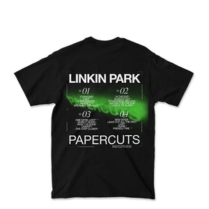 LIMITED EDITION PAPERCUTS REFLECTION BLACK TEE