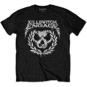 Killswitch Engage Unisex Tee: Skull Spraypaint