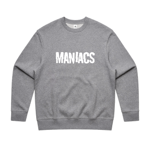 Grey Maniacs Crewneck | Maniacs