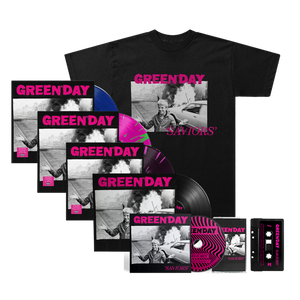 Album Cover T-Shirt + Choice of Album | Green Day