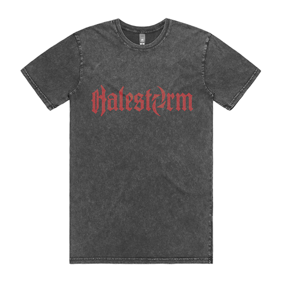 Halestorm Mineral Wash Logo Tee