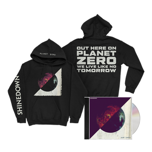 Shinedown Planet Zero hoodie and Cd