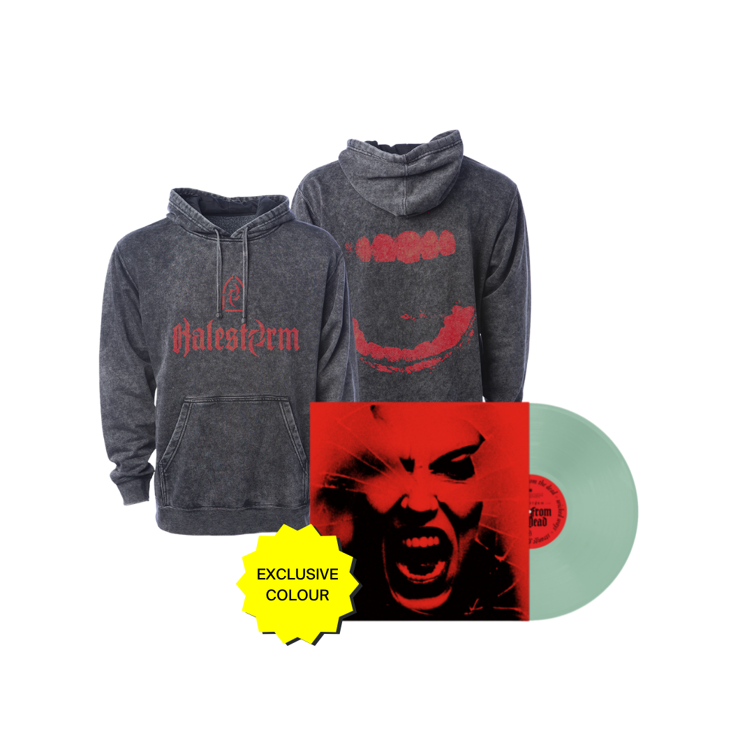 Back From The Dead Clear Vinyl + Hoodie (+ Signed Art Card)
