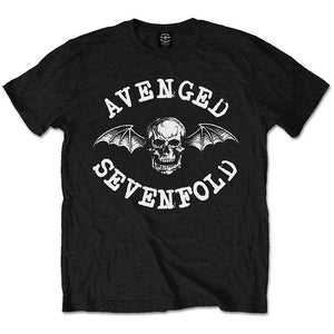 Avenged Sevenfold Unisex Tee: Classic Death Bat