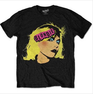 Blondie Unisex T-Shirt: Punk Logo