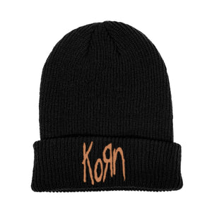 Classic Korn Orange Logo Cuff Beanie