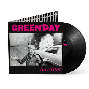 SAVIORS Deluxe Black Vinyl LP | Green Day
