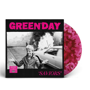 SAVIORS Ltd Ed Store Exclusive Hot Pink Galaxy Vinyl LP | Green Day