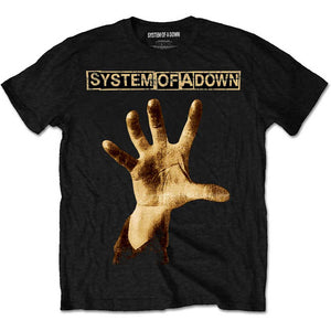 System Of A Down Unisex Tee: Hand