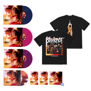 Slipknot The End, So Far Band Photo Black T-Shirt Bundle